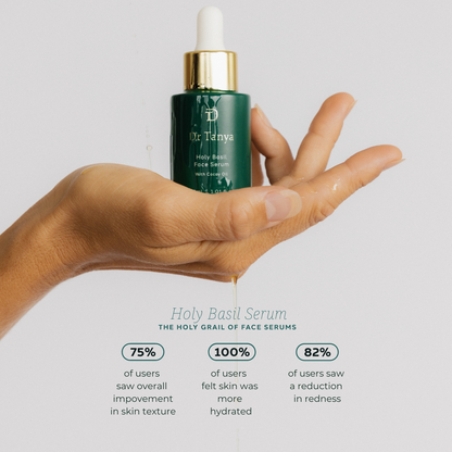 Holy Basil Brightening Face Serum — Acne, Pigmentation & Glow