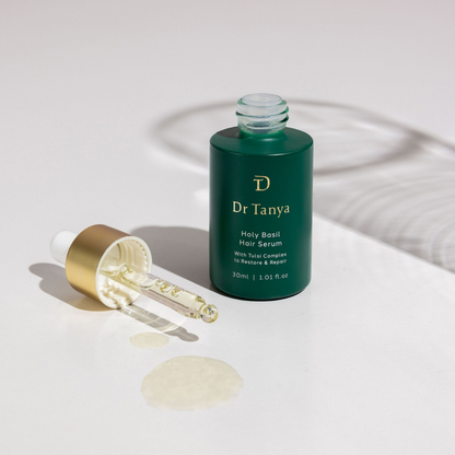 Holy Basil Hair Serum — Smoothing & Frizz Control
